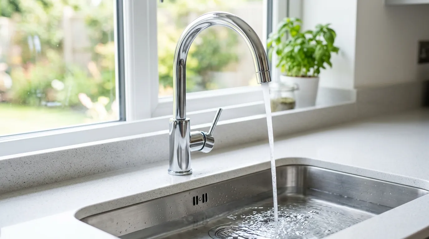 Local Plumbing Master Pros same day plumber fixing a faucet in Geronimo, TX